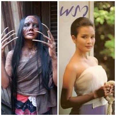 แฟนละครช็อก!! ผีอีเม้ย ในละคร รอยไหม น่ากลัวได้ใจ