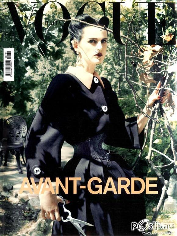 Stella Tennant @ Vogue Italia September 2011