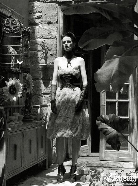 Stella Tennant @ Vogue Italia September 2011
