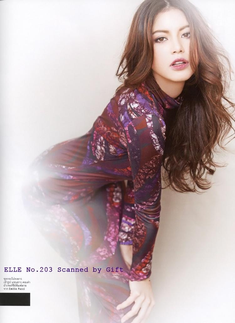 [Scan & interview] ใหม่ ดาวิกา @ ELLE Thailand no. 203 September 2011