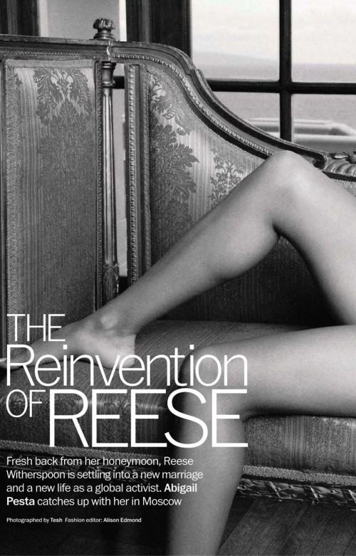 Reese Witherspoon @ Marie Claire Us October 2011