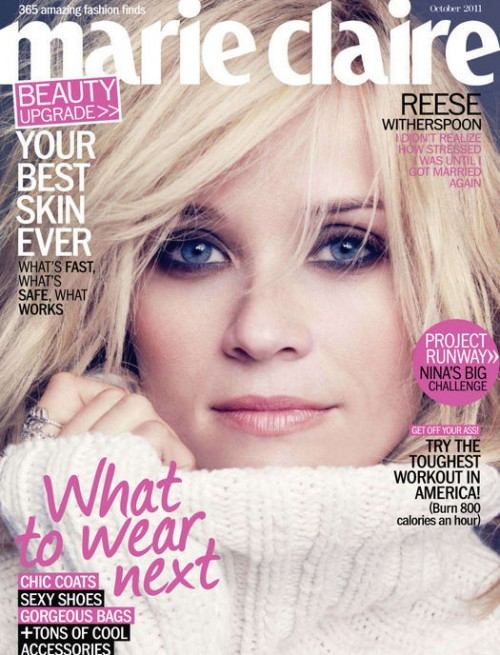 Reese Witherspoon @ Marie Claire Us October 2011