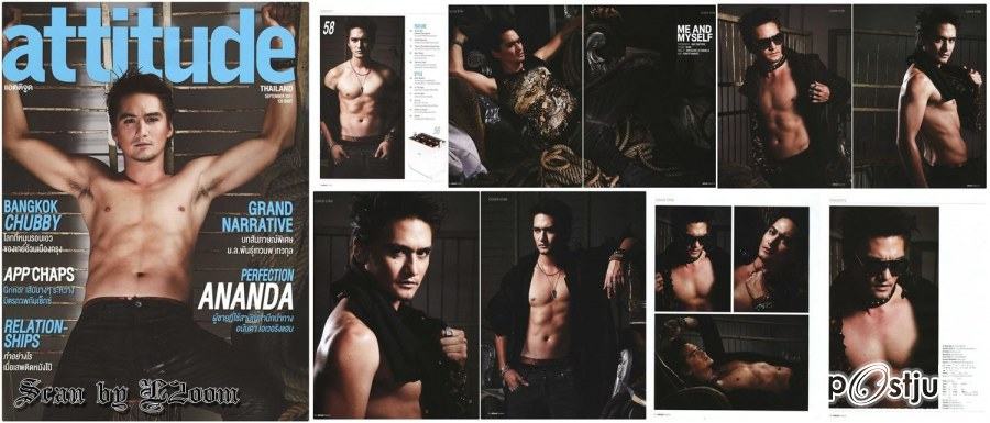 อนันดา เอเวอริงแฮม @ ATTITUDE vol.1 no.7 September 2011