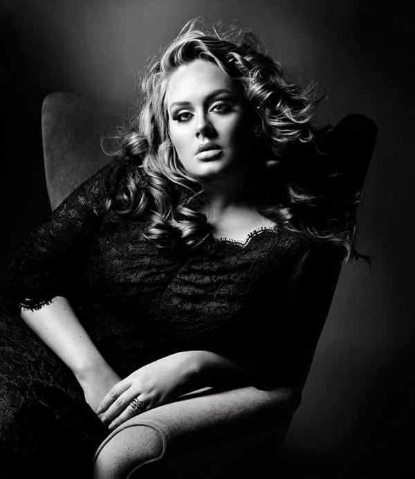 Adele poses @ Vogue UK October 2011