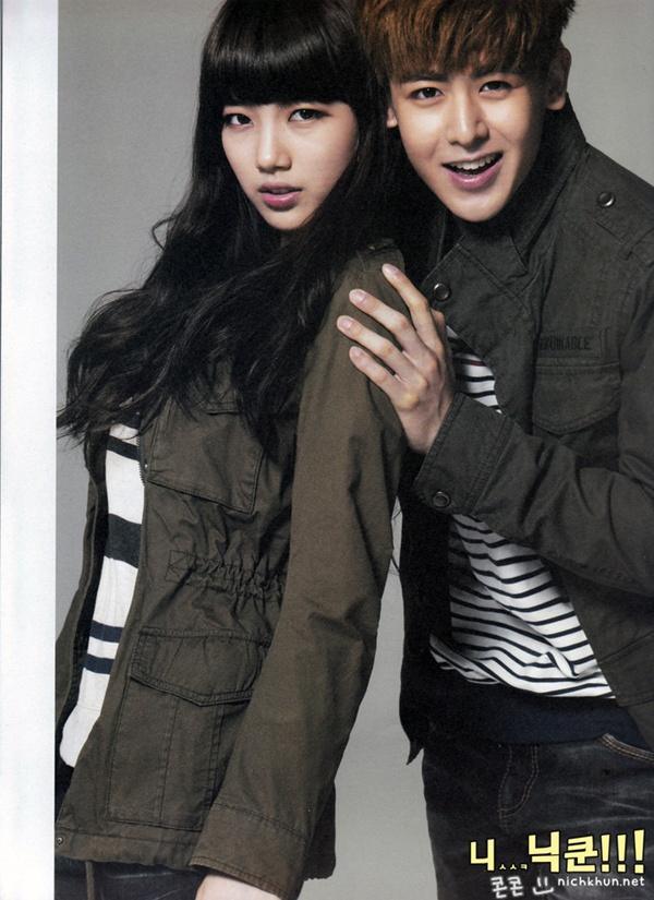 Nichkhun & miss A Photoshoot for Edwin Fall 2011 Catalogue