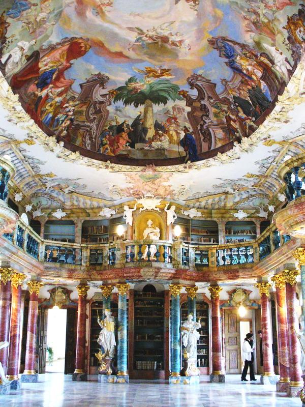 9 ได้แก่ Wiblingen Abbey Library ประเทศ Germany