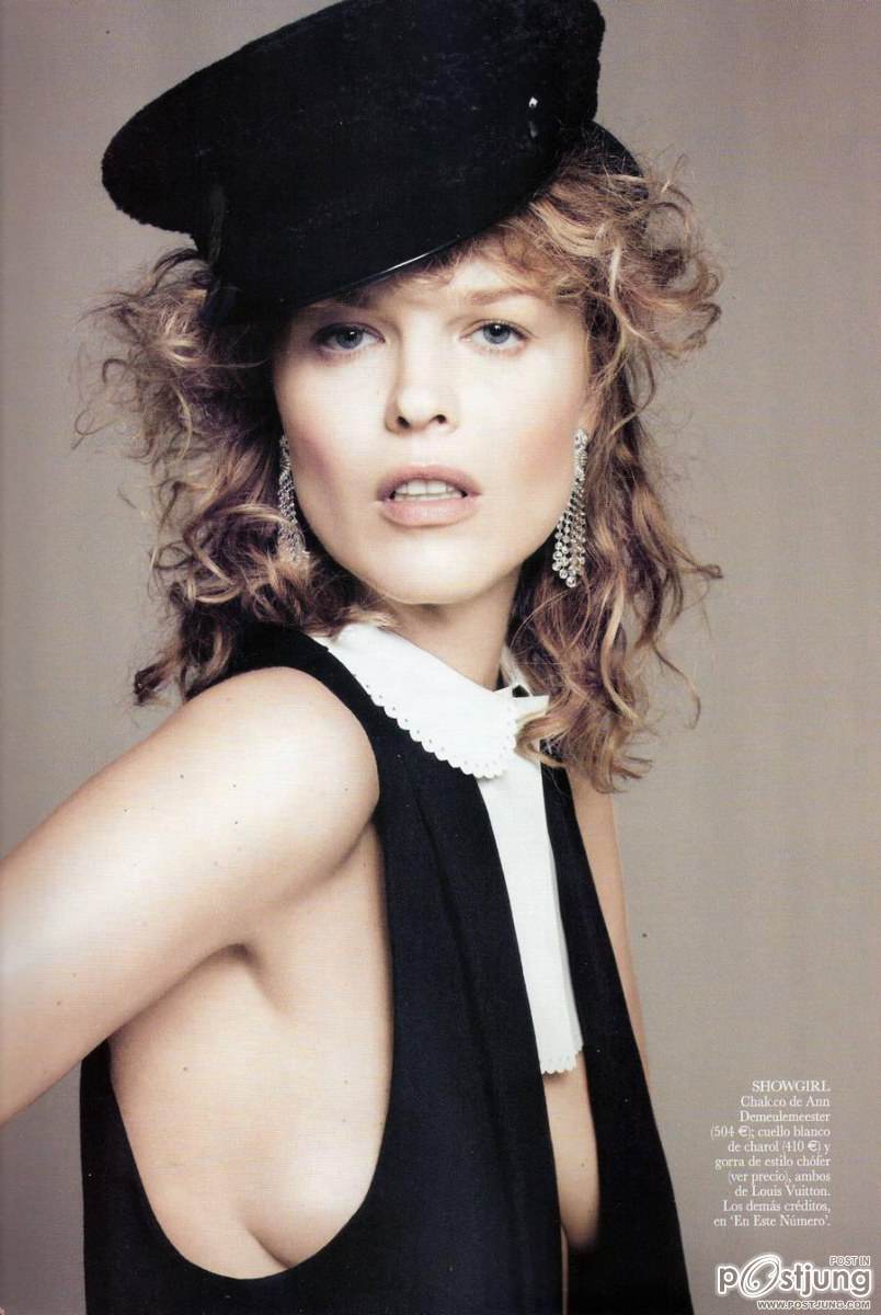 Helena Christensen, Claudia Schiffer and Eva Herzigova @ Vogue Spain  September 2011