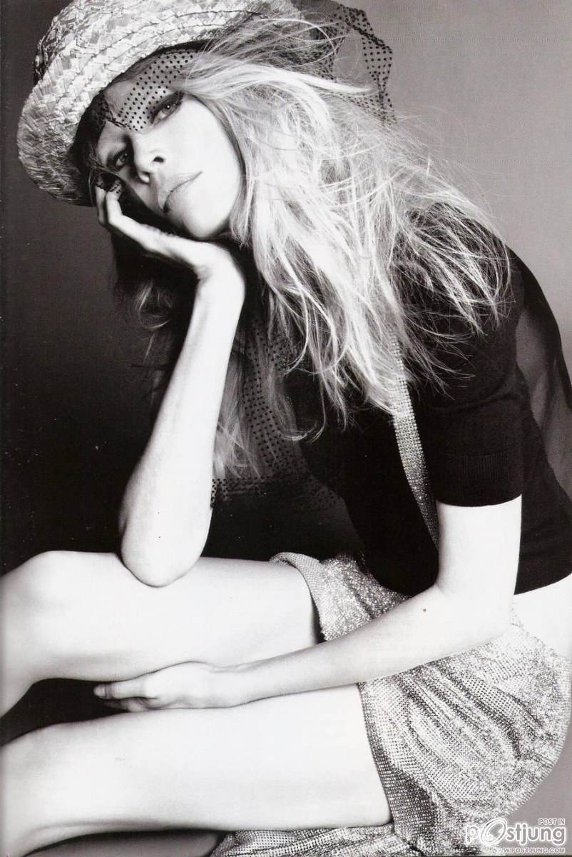 Helena Christensen, Claudia Schiffer and Eva Herzigova @ Vogue Spain  September 2011