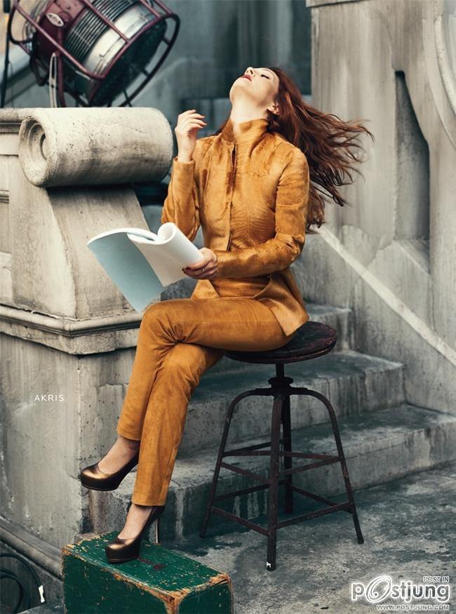 The Art of Fashion with Drew Barrymore for Neiman Marcus' Fall 2011 campaign