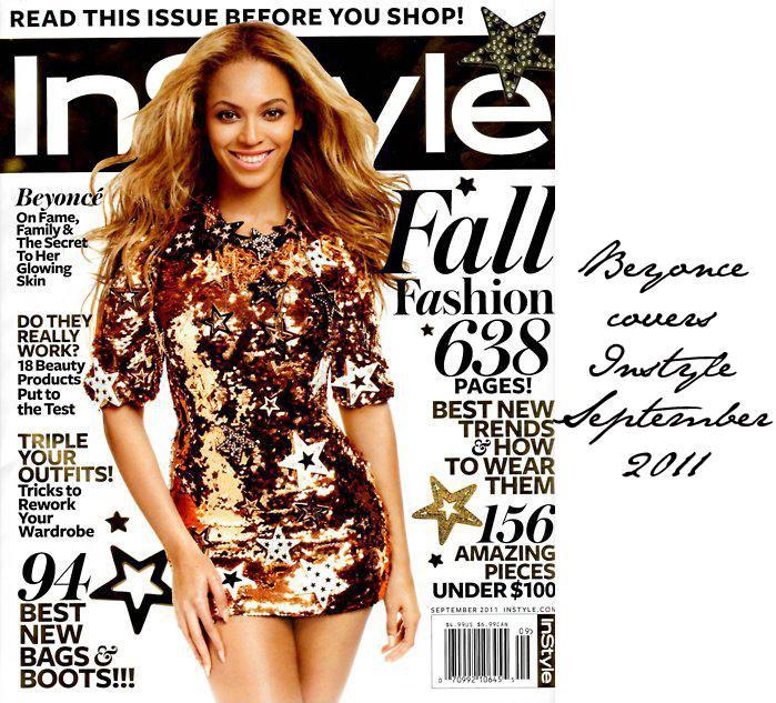 Beyonc&eacute; @ InStyle magazine September 2011