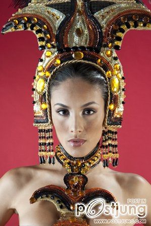 Miss Costa Rica 2011 ต่างชาติบอกว่าเธอเป็นตัวเกรงครั้งนี้ที่มาแบบเงียบๆ