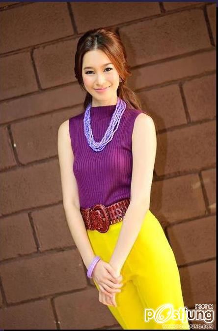 ฉัตร ปริยฉัตร นางเอกดาวรุ่ง จากช่อง7สี เธอสวยใส ขาวน่ารักมาก