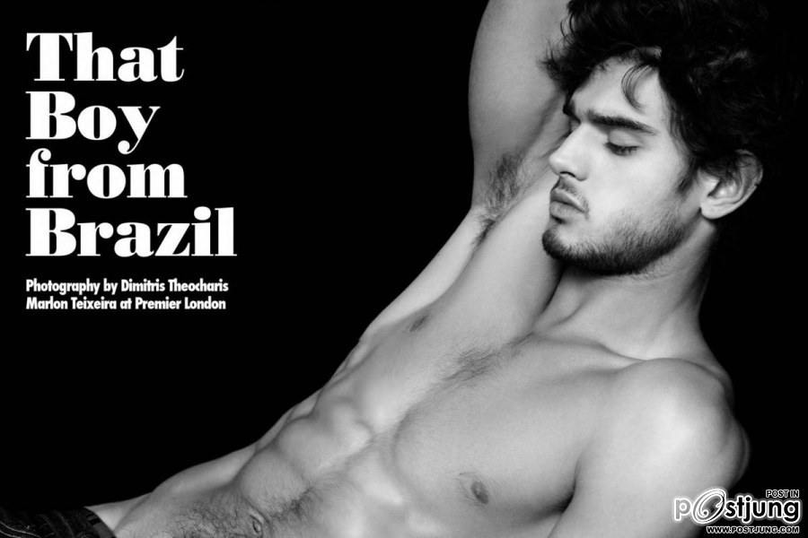 [Three covers] Victor Nylander / Marlon Teixeira / Arthur Sales @ Client Magazine #4