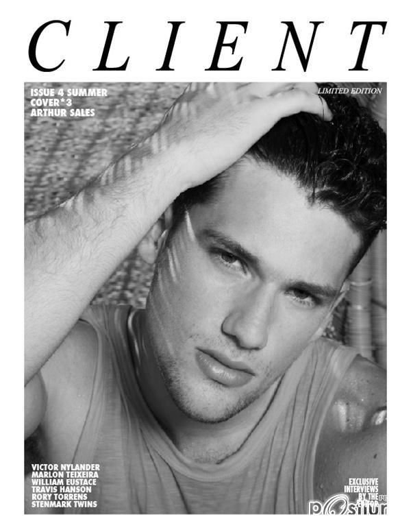 [Three covers] Victor Nylander / Marlon Teixeira / Arthur Sales @ Client Magazine #4