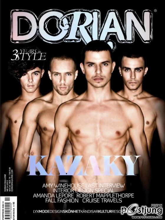 KAZAKY's shooting for DORIAN Magazine