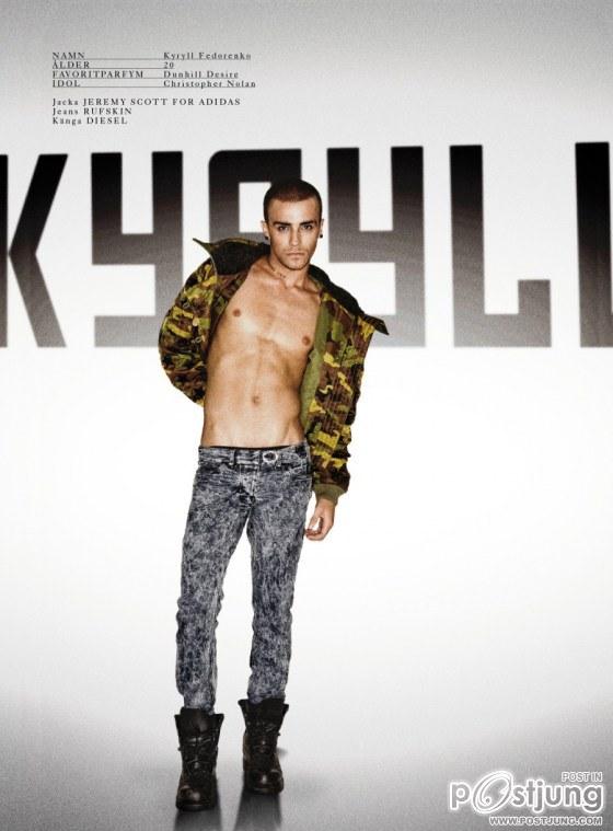 KAZAKY's shooting for DORIAN Magazine