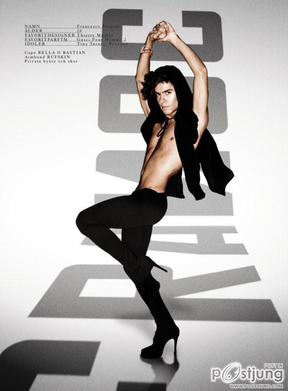 KAZAKY's shooting for DORIAN Magazine