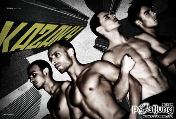 KAZAKY's shooting for DORIAN Magazine