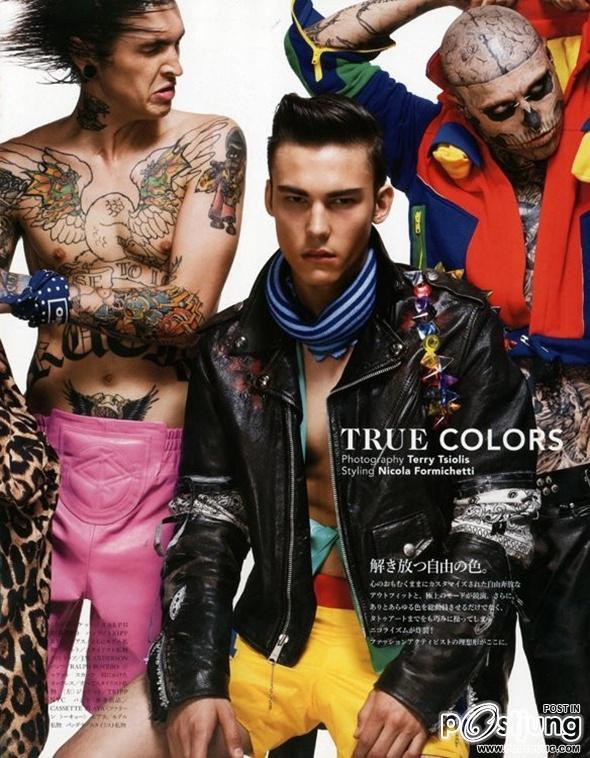 BRADLEY SOILEAU / CHRIS COLTON / RICK GENEST @ VOGUE HOMMEs JAPAN F/W 2011
