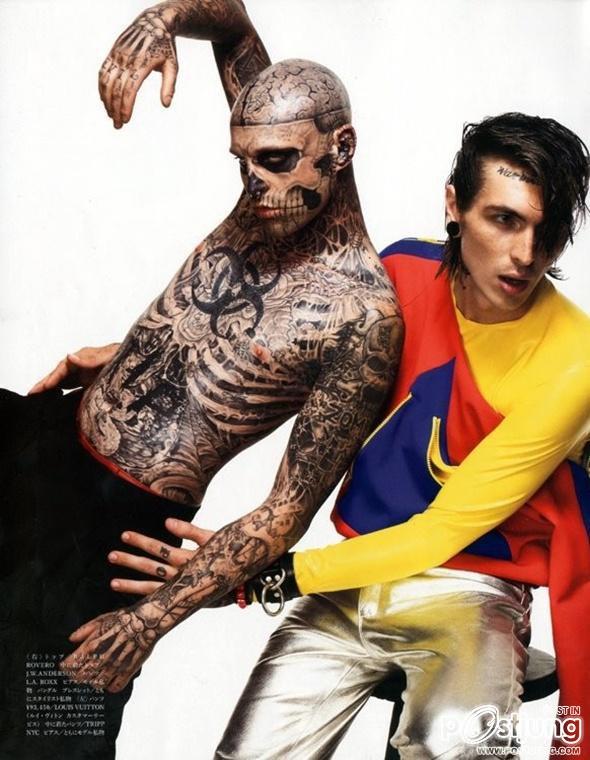 BRADLEY SOILEAU / CHRIS COLTON / RICK GENEST @ VOGUE HOMMEs JAPAN F/W 2011
