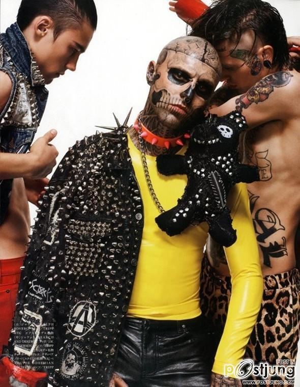 BRADLEY SOILEAU / CHRIS COLTON / RICK GENEST @ VOGUE HOMMEs JAPAN F/W 2011