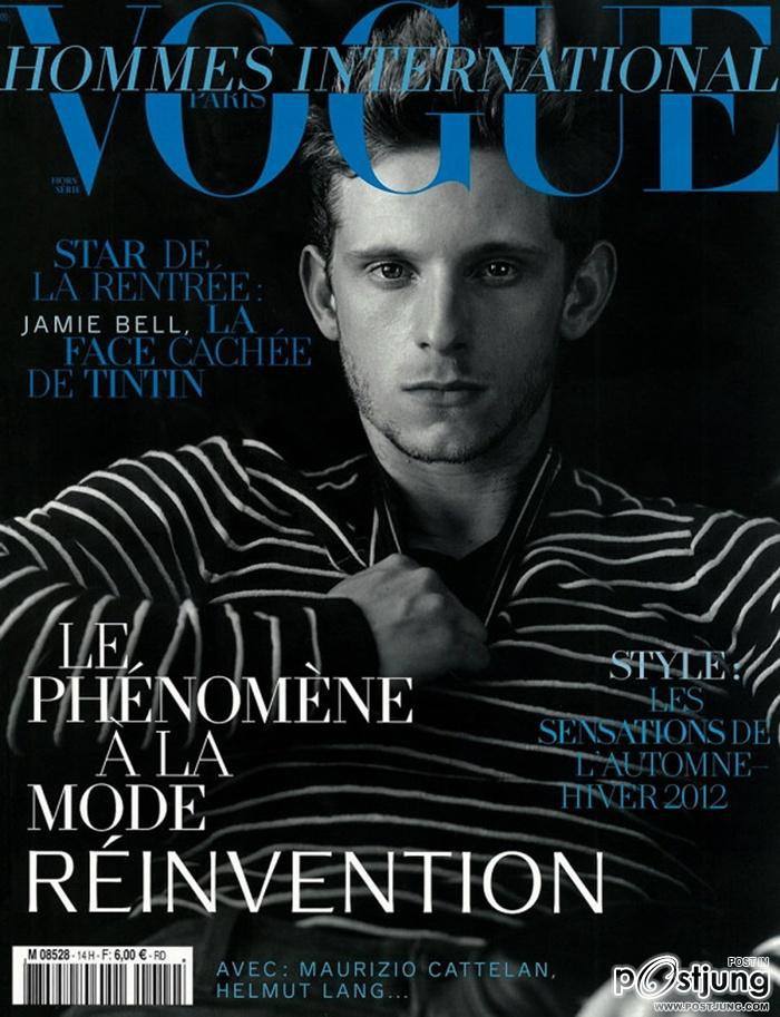 Jamie Bell @  Vogue Hommes International Paris F/W 2011