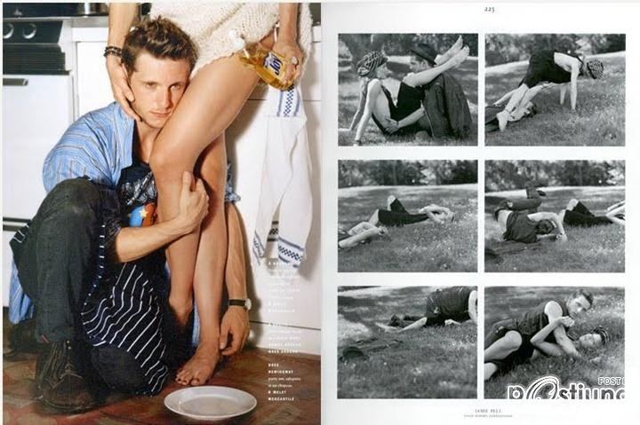 Jamie Bell @  Vogue Hommes International Paris F/W 2011