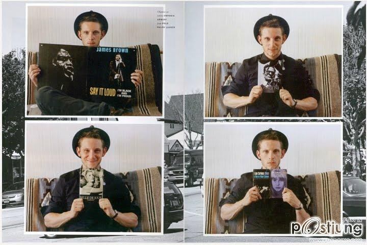 Jamie Bell @  Vogue Hommes International Paris F/W 2011