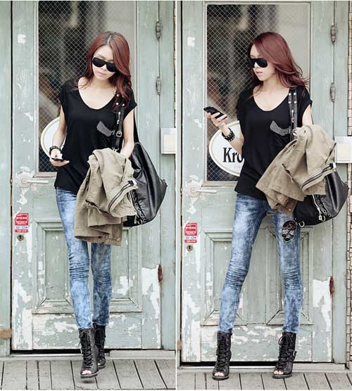 หลากหลายเทรนด์สุดชิคของกางเกงยีนส์