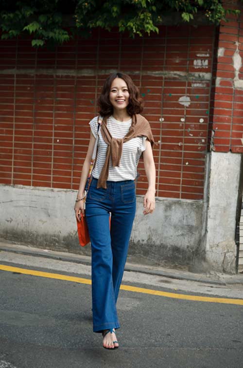 หลากหลายเทรนด์สุดชิคของกางเกงยีนส์