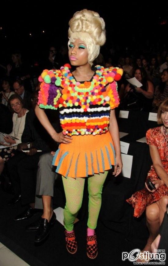 Nicki Minaj & Anna Wintour @ New York Fashion Week