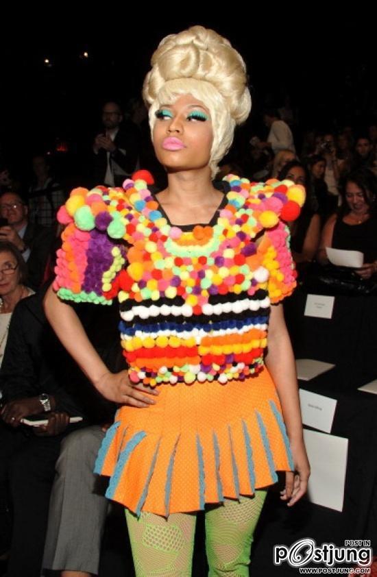 Nicki Minaj & Anna Wintour @ New York Fashion Week