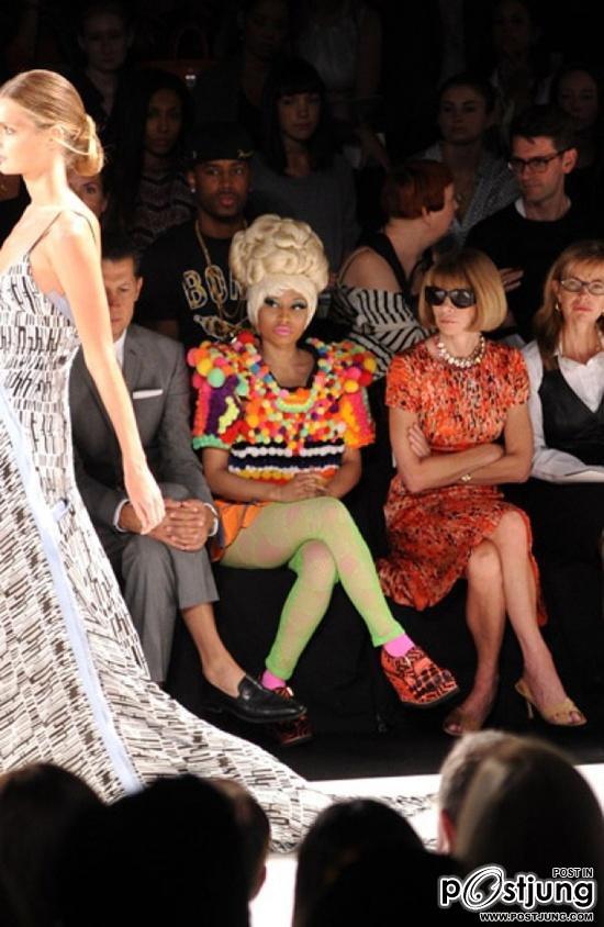 Nicki Minaj & Anna Wintour @ New York Fashion Week