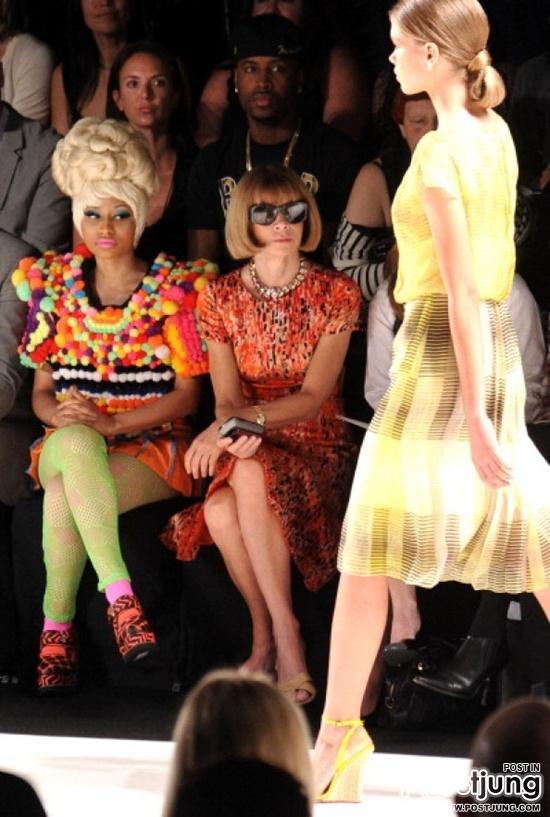 Nicki Minaj & Anna Wintour @ New York Fashion Week