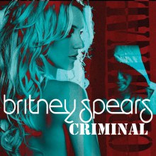 Britney Spears Official  Criminal  single cover  Posted by Sony Music France on Facebook