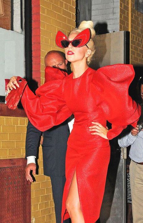 Lady Gaga - Red Style With Gaga