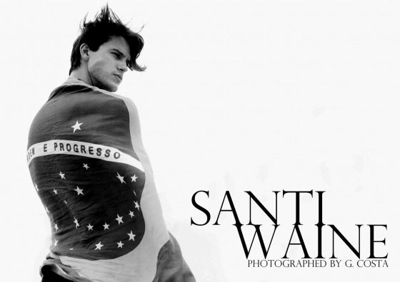Photoshoot men album 349 : Santi Waine