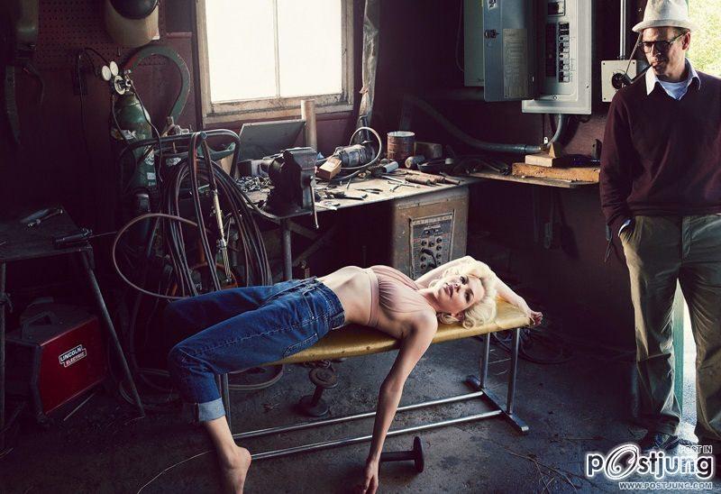 Michelle Williams @ Vogue US October 2011