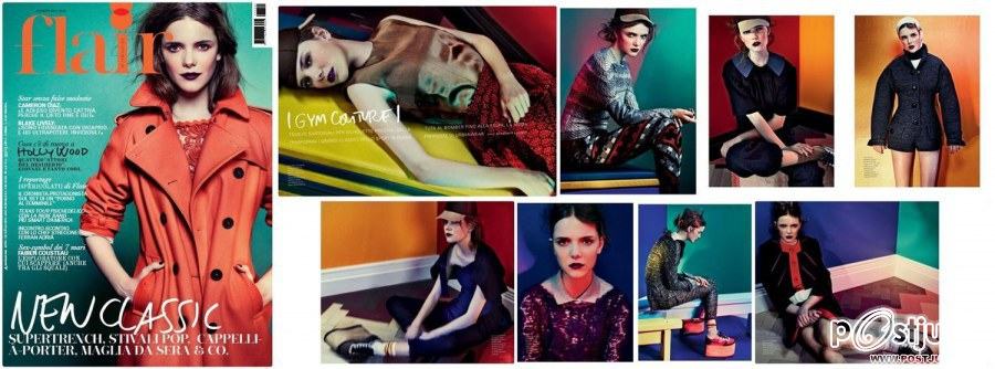 Imogen Morris Clarke @ Flair Magazine [Italy] August 2011