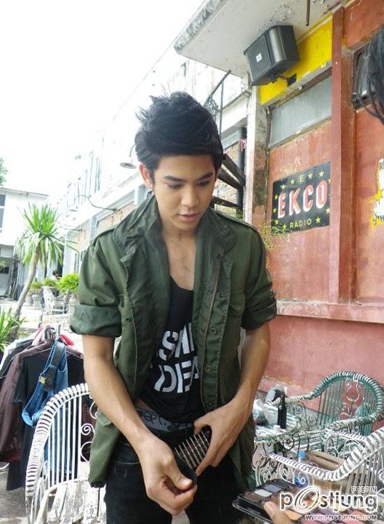 พอร์ช-ศรัณย์ เบี้องหลังถ่ายแบบนิตยสาร HAIR WORLD no.36  September 2011