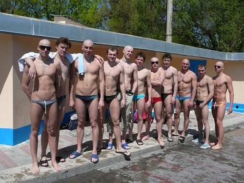 นักกีฬาอวดหุ่นสวย