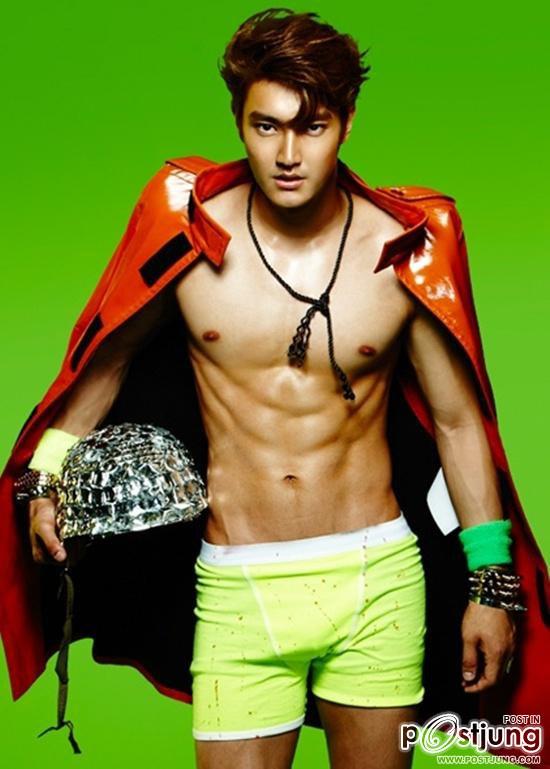 Siwon‘s sexy photo from Mr. Simple 5th album