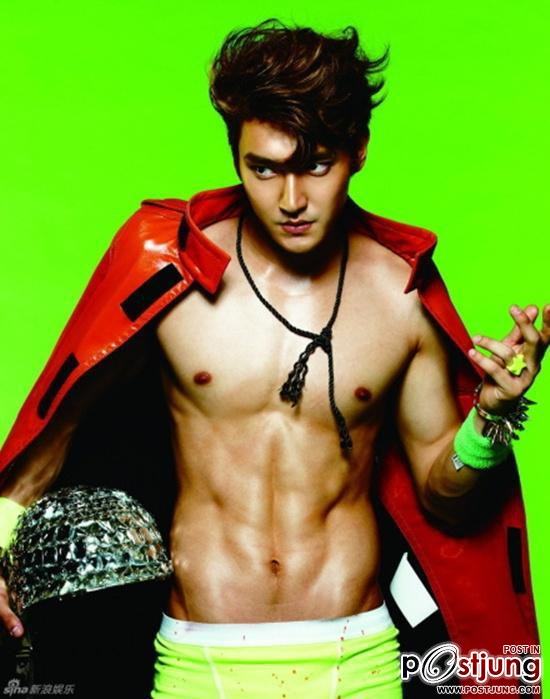 Siwon‘s sexy photo from Mr. Simple 5th album