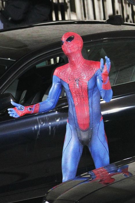 ส่องเป้า Spiderman คนนี้พระเอกใหม่ค่ะชื่อ แอนดรูว์ การ์ฟิลด์ By คันโตโมะ