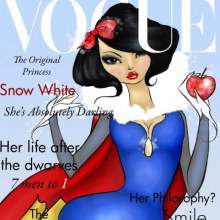 Disney Princess [Themed Vogue Covers]