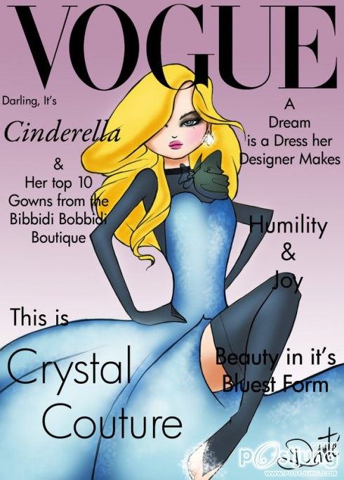 Disney Princess [Themed Vogue Covers]