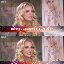 Britney Spears -  De Telegraaf  mini interview.