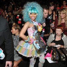 Nicki Minaj AT Spring 2012 Mercedes-Benz Fashion Week