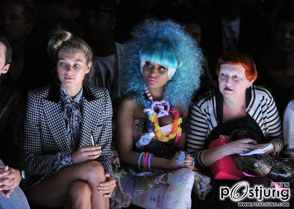 Nicki Minaj AT Spring 2012 Mercedes-Benz Fashion Week