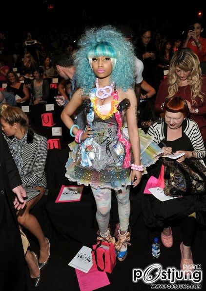 Nicki Minaj AT Spring 2012 Mercedes-Benz Fashion Week